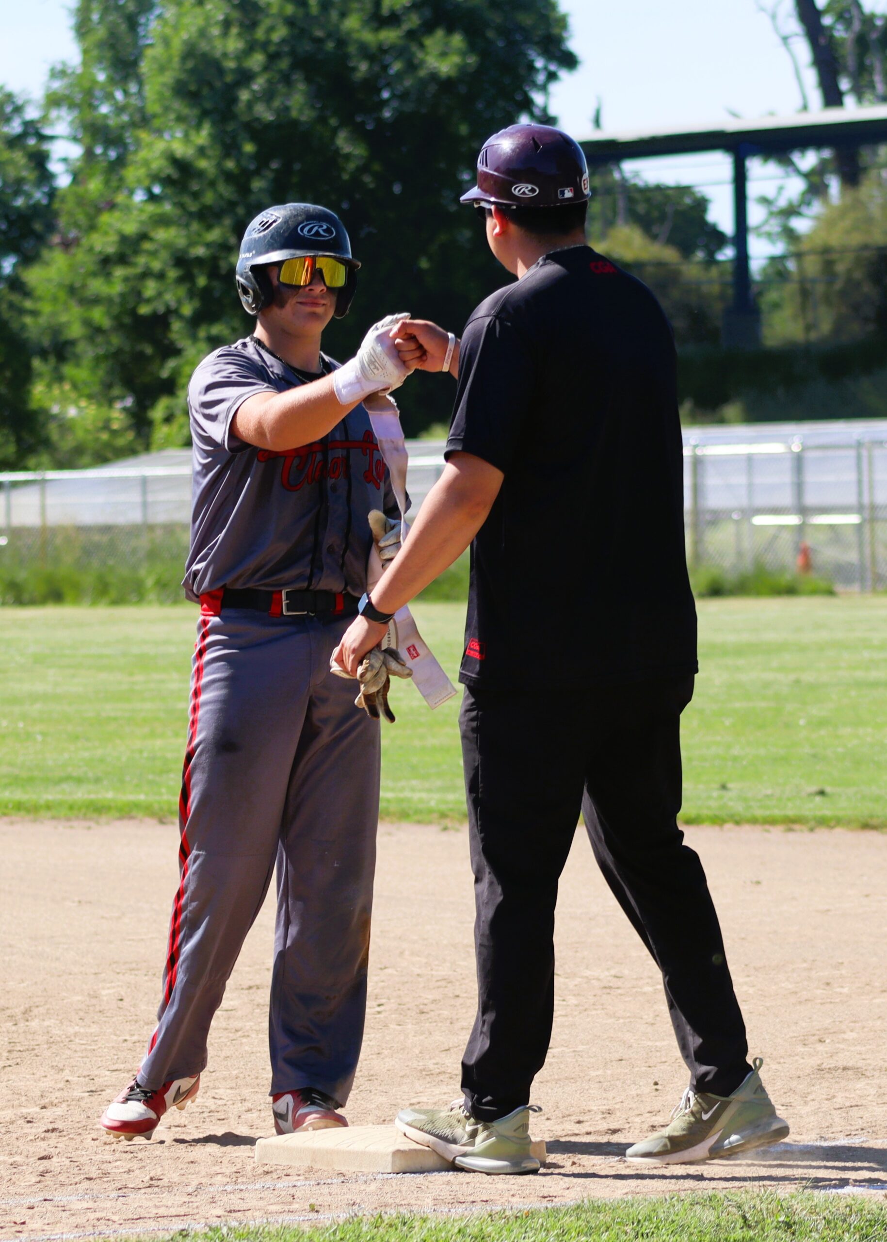 Cards pound out 15-0 win over Trojans post thumbnail image