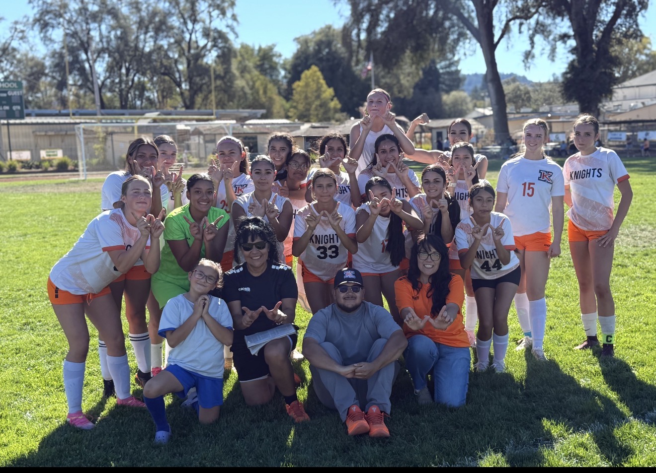 Lady Knights close in on league championship post thumbnail image